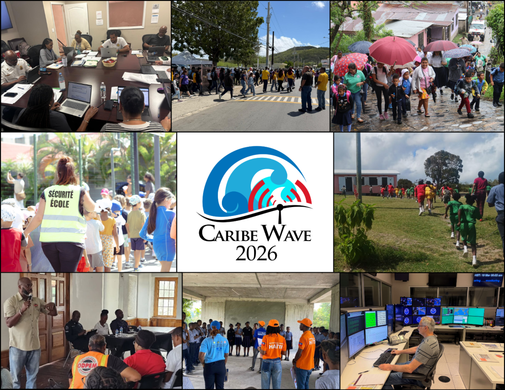 Eight photos of various events for Caribe Wave 2026