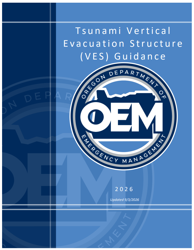 New Publication: Tsunami Vertical Evacuation Structure (VES) Guidance